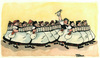 Cartoon: Oktoberfestbier (small) by Pascal Kirchmair tagged tusche,zeichnung,aquarell,cartoon,münchen,oktoberfest,bier,paulaner,logo,brauerei