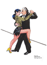 Cartoon: Sexy Tango Argentino (small) by Pascal Kirchmair tagged tango,argentino,buenos,aires,dibujo,cartoon,caricature,karikatur,sexy,hot,sex,appeal,dessin,zeichnung,illustration