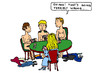 Cartoon: Strip Poker (small) by Pascal Kirchmair tagged strip poker lost males nude men woman female cfnm game gambling gamble chance ausziehen nackt naked nackedeis nackerpatzerl geschlechter