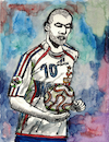 Cartoon: Zizou (small) by Pascal Kirchmair tagged zizou,zinedine,zidane,alberto,france,francia,frankreich,fff,aquarell,watercolour,watercolor,acuarela,maillot,football,fußball,futeball,futbol,foot,player,world,champion,du,monde,sport,sports,ink,tusche,tuschezeichnung,portrait,retrato,ritratto,porträt,illustration,drawing,zeichnung,pascal,kirchmair,cartoon,caricature,karikatur,ilustracion,dibujo,desenho,disegno,ilustracao,illustrazione,illustratie,dessin,de,presse,jour,art,of,the,day,tekening,teckning,cartum,vineta,comica,vignetta,caricatura,portret,cup,soccer,wm,weltmeister,campeon,mundo,mundial,campione,del,mondo,mondiale,campeao,do,arte,artwork,kunst