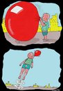 Cartoon: Accidents Do Happen (small) by kar2nist tagged balloon,launching,kids