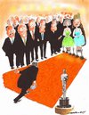 Cartoon: Bowling for Oscars (small) by kar2nist tagged oscar,awards,nominations,bowing,alley,film