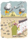 Cartoon: CAUSALITIES of BRUTALITY (small) by kar2nist tagged syria,war,chemical,weapons