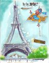 Cartoon: May Day...May Day...! (small) by kar2nist tagged eiffel,tower,flying,911,disaster,carpet
