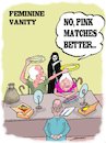 Cartoon: shopping (small) by kar2nist tagged women,death,vanity
