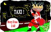 Cartoon: vehicle breakdown (small) by kar2nist tagged christmas,vehicle,breakdown,santa,taxi