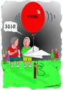 Cartoon: VTOL on maiden flight (small) by kar2nist tagged vtol,flight,hydrogen,balloon