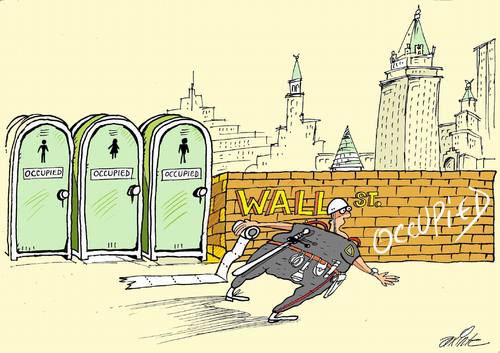 Cartoon: wall street (medium) by axinte tagged wall,street