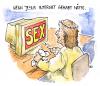 Cartoon: Jesus mit Internetanschluss (small) by Bülow tagged jesus sex computer internet
