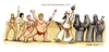Cartoon: Kulturkrieg (small) by Niessen tagged muslim