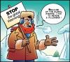 Cartoon: Global warming (small) by Carayboo tagged global,warming,cold,temperature,weather,ice,planet