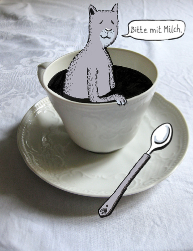 Cartoon: Milchkaffee-Kater (medium) by BiSch tagged kater,katze,milchkaffee,schwarzer,kaffee,kaffeetasse,tasse,morgens,morgen,muede,mueder,kater,katze,milchkaffee,schwarzer,kaffee,kaffeetasse,tasse,morgens,morgen,muede,mueder