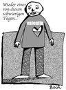 Cartoon: Lonely Heart am Valentinstag (small) by BiSch tagged herz liebe valentinstag valentines day einsam traurig