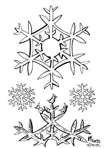 Cartoon: Christmas morning sun (medium) by Kestutis tagged weihnachten,christmas,smile,sun,snowflake,bird,nature,winter,kestutis