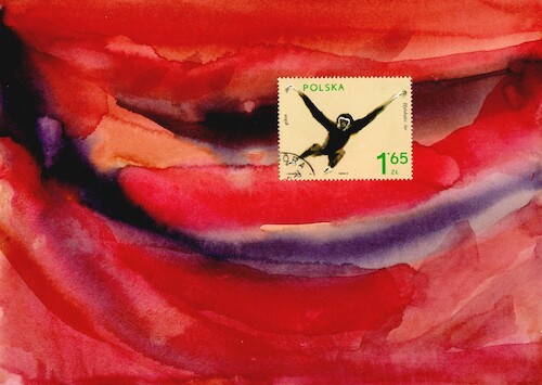 Cartoon: Life balance (medium) by Kestutis tagged dada,llfe,balance,art,kunst,briefmarke,kestutis,lithuania