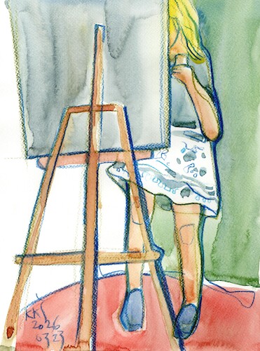 Cartoon: Quick drawings 15 (medium) by Kestutis tagged quick,drawing,nude,art,kunst,sketch,kestutis,lithuania