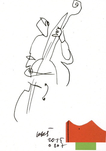 Cartoon: Concert. Sketch (medium) by Kestutis tagged music,lithuania,kestutis,sketch,concert