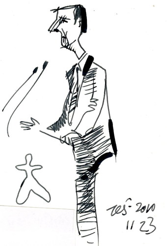 Cartoon: DEBATE (medium) by Kestutis tagged sketch,students,political,debate,kestutis,lithuania
