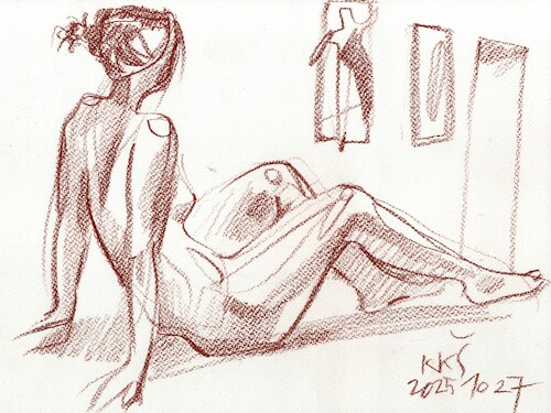 Cartoon: Quick drawings 1 (medium) by Kestutis tagged quick,drawing,art,kunst,sketch,kestutis,lithuania