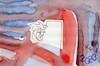 Cartoon: A man looking for a door (small) by Kestutis tagged man,door,dada,art,kunst,postcard,kestutis,lithuania