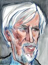 Cartoon: Alvydas Stauskas (small) by Kestutis tagged art,kunst,watercolor,kestutis,lithuania
