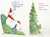 Cartoon: Cogito ergo sum (small) by Kestutis tagged descartes,kestutis,lithuania,merry,christmas,new,happy,year