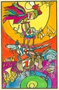 Cartoon: Die Bremer Stadtmusikanten (small) by Kestutis tagged bremer,stadtmusikanten,sphere,music,kestutis,lithuania,sluota,animal,dog,hund,cat,ass,arsch,katze,cock,hahn