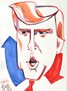 Cartoon: Donald Trumps Nightmare (small) by Kestutis tagged donald,trump,nightmare,kestutis,lithuania,usa,red,blue,election,democrats,republicans,joe,biden,ass,elephant