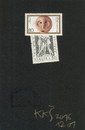 Cartoon: Figure with six legs (small) by Kestutis tagged dada,postcard,kestutis,lithuania,art,kunst,figure
