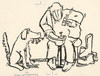 Cartoon: Helper (small) by Kestutis tagged kestutis,lithuania,dog