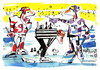 Cartoon: Hockey. Starting play (small) by Kestutis tagged chess,winter,sports,olimpic,sochi,2014,referee,kestutis,lithuania