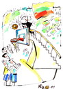 Cartoon: OPENING CEREMONY (small) by Kestutis tagged basketball,sport,championships,final,kestutis,lithuania