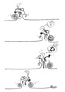Cartoon: Resourses and Recycling (small) by Kestutis tagged recycling resources bike spiral idea environment