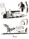 Cartoon: ROOK - ROAD USER (small) by Kestutis tagged rook animals nature birds happening adventure cars transport