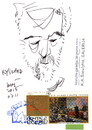 Cartoon: Ryszard (small) by Kestutis tagged sketch dada postcard cartoon art kestutis lithuania gdansk