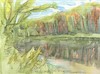 Cartoon: Summer etudes. Near the river (small) by Kestutis tagged summer,etude,river,kestutis,lithuania,sketch