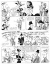Cartoon: Comic The Cop and the Anthem (small) by Kestutis tagged henry comic kestutis lithuania humor journal usa newyork