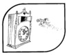 Cartoon: Untitled (small) by Kestutis tagged clock,kestutis,uhr,vogel,bird