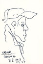 Cartoon: Vaidas (small) by Kestutis tagged horse,sketch,portrait,kestutis,lithuania
