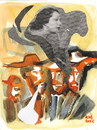 Cartoon: What kind of tobacco colleague? (small) by Kestutis tagged tobacco colleague dada kestutis lithuania watercolor