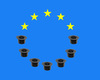 Cartoon: EU crisis (small) by Zoran tagged political,social,economic,financial,crisis