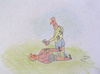 Cartoon: sorry (small) by Zoran tagged sports,football,fairplay,roughness