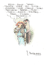 Cartoon: Rätsel (small) by jiribernard tagged rätsel,überraschung,erinnerung,ratespiel,freunde,unsicherheit,dilema,verzweifelung,inernational,welterfahrung,freundenskreis