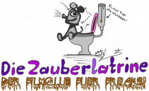 Cartoon: Zauberlatrine (medium) by al_sub tagged zauberlaterne,zauberlatrine,wortspiel