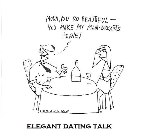 Cartoon: dating and stuff (medium) by ouzounian tagged men,women,dating