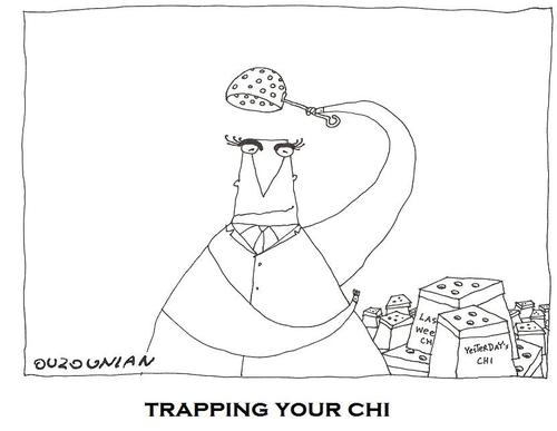 Cartoon: ouzounian (medium) by ouzounian tagged trapping,collander,brain,chi