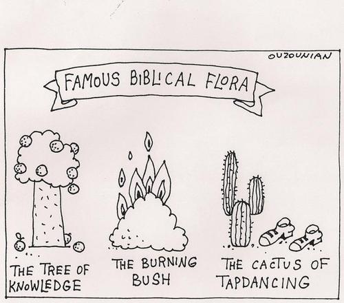 Cartoon: bible stuff (medium) by ouzounian tagged religion,bible