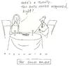 Cartoon: ouzounian (small) by ouzounian tagged dating,relationship,men,women,bribe,money