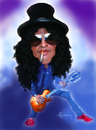 Cartoon: Slash (small) by cristianst tagged caricature