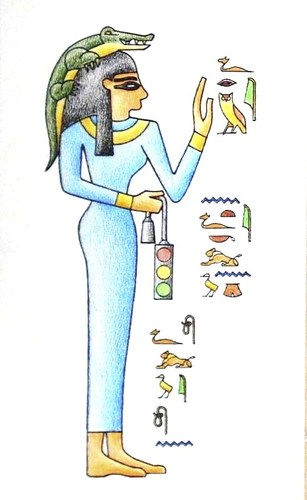 Cartoon: 1. vom 16 (medium) by okoksal tagged hieroglyphen